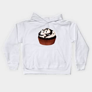 Yummy Chocolate Cupcake Kids Hoodie